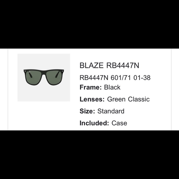 Rayban Blaze RB4447N Sunglasses - Picture 5 of 6
